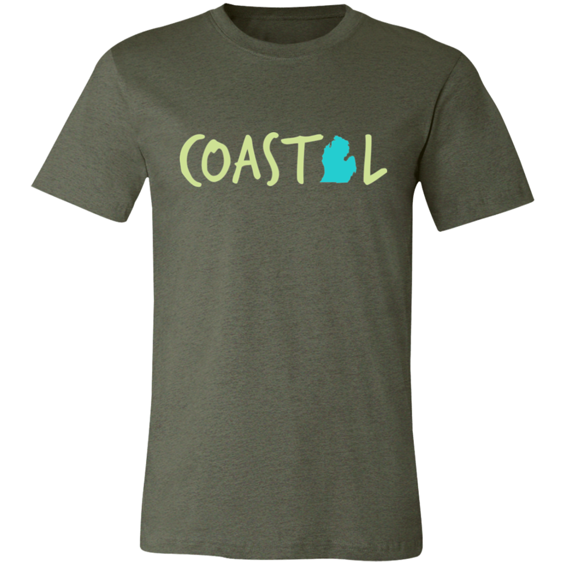 Coastal Michigan Unisex Jersey Short-Sleeve T-Shirt