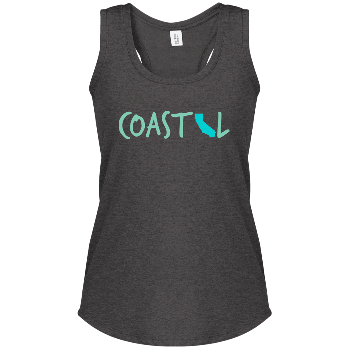 Coastal California Women's Perfect Tri Racerback Tank