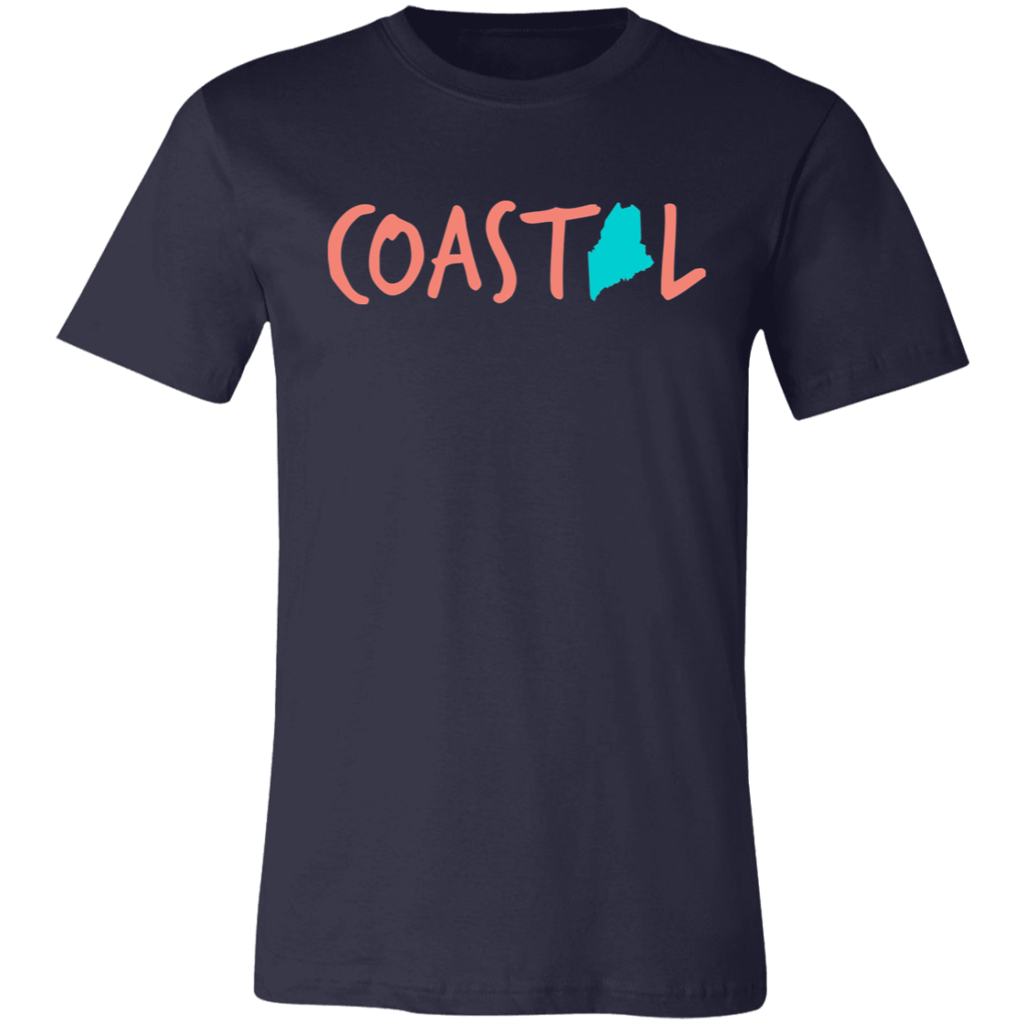 Coastal Maine Unisex Jersey Tee