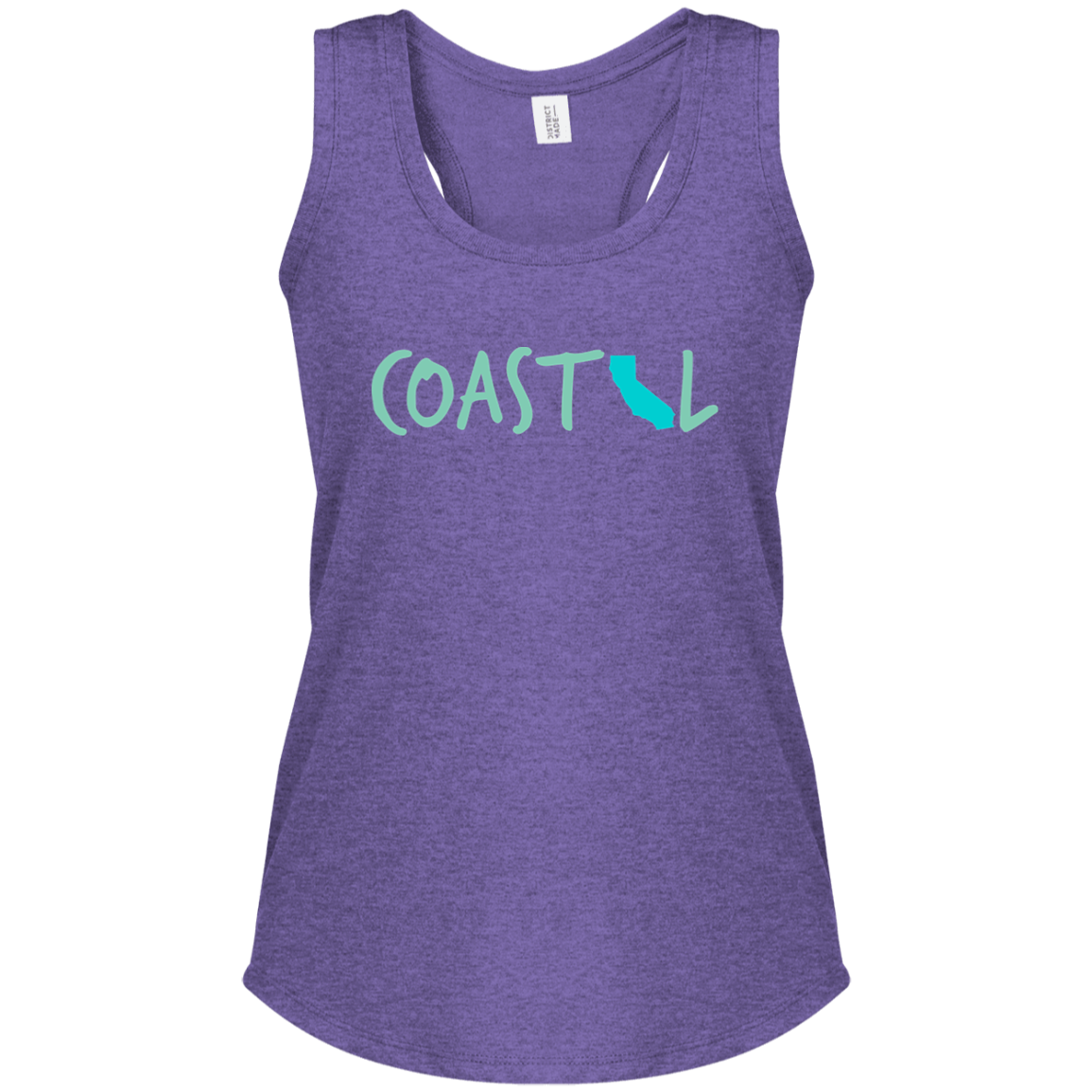 Coastal California Women's Perfect Tri Racerback Tank