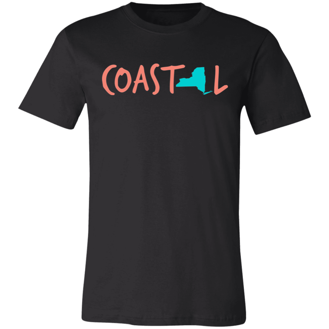 Coastal New York  Unisex JerseyTee