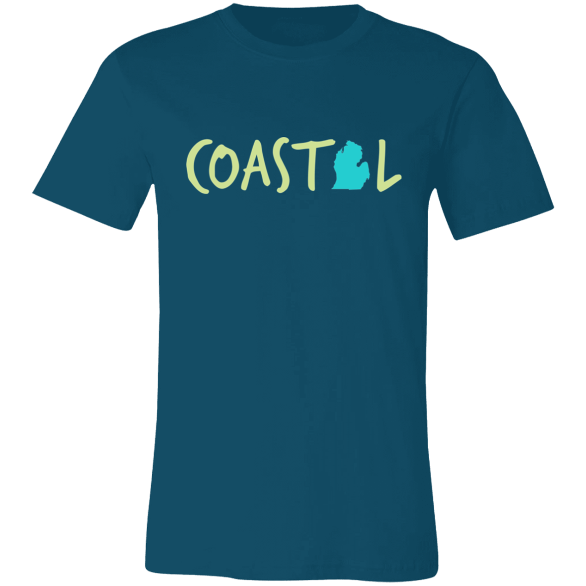 Coastal Michigan Unisex Jersey Short-Sleeve T-Shirt