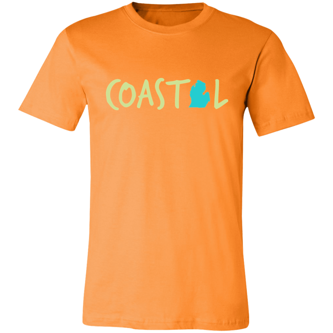 Coastal Michigan Unisex Jersey Short-Sleeve T-Shirt