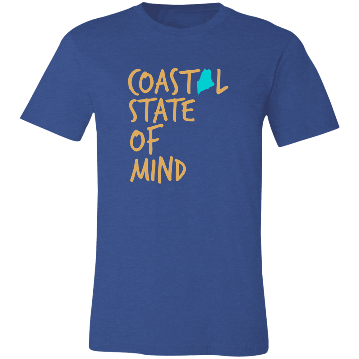 Coastal State of Mind™ Maine  Unisex  Short-Sleeve T-Shirt