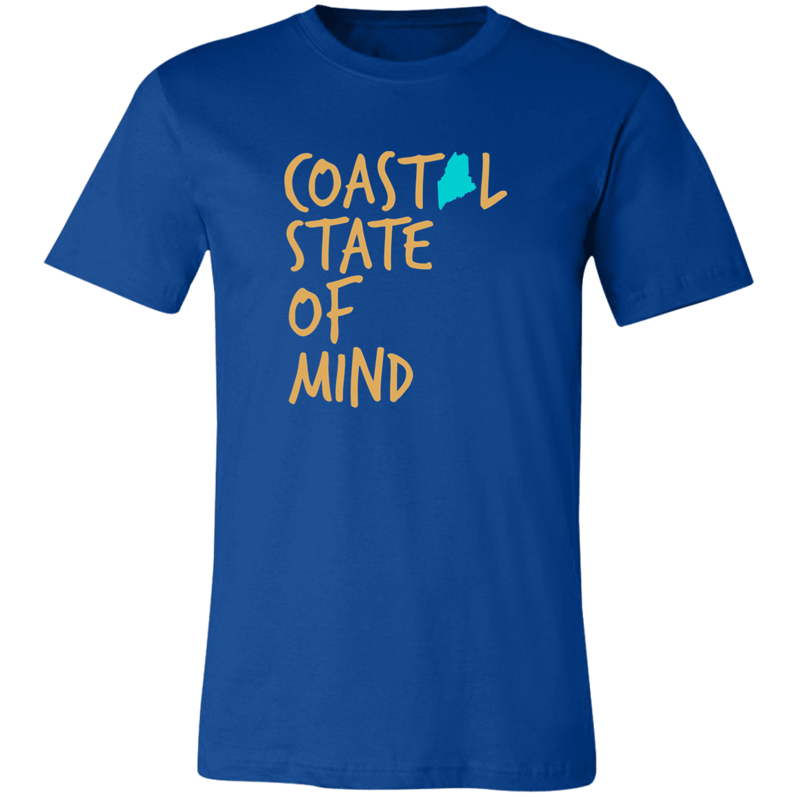 Coastal State of Mind™ Maine  Unisex  Short-Sleeve T-Shirt