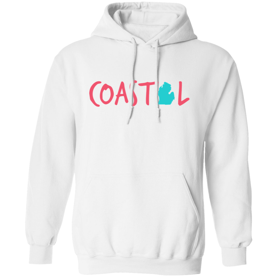 Coastal Michigan Look Sharp Pullover Hoodie