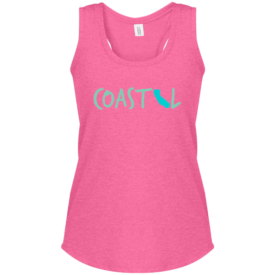 Coastal California Women's Perfect Tri Racerback Tank