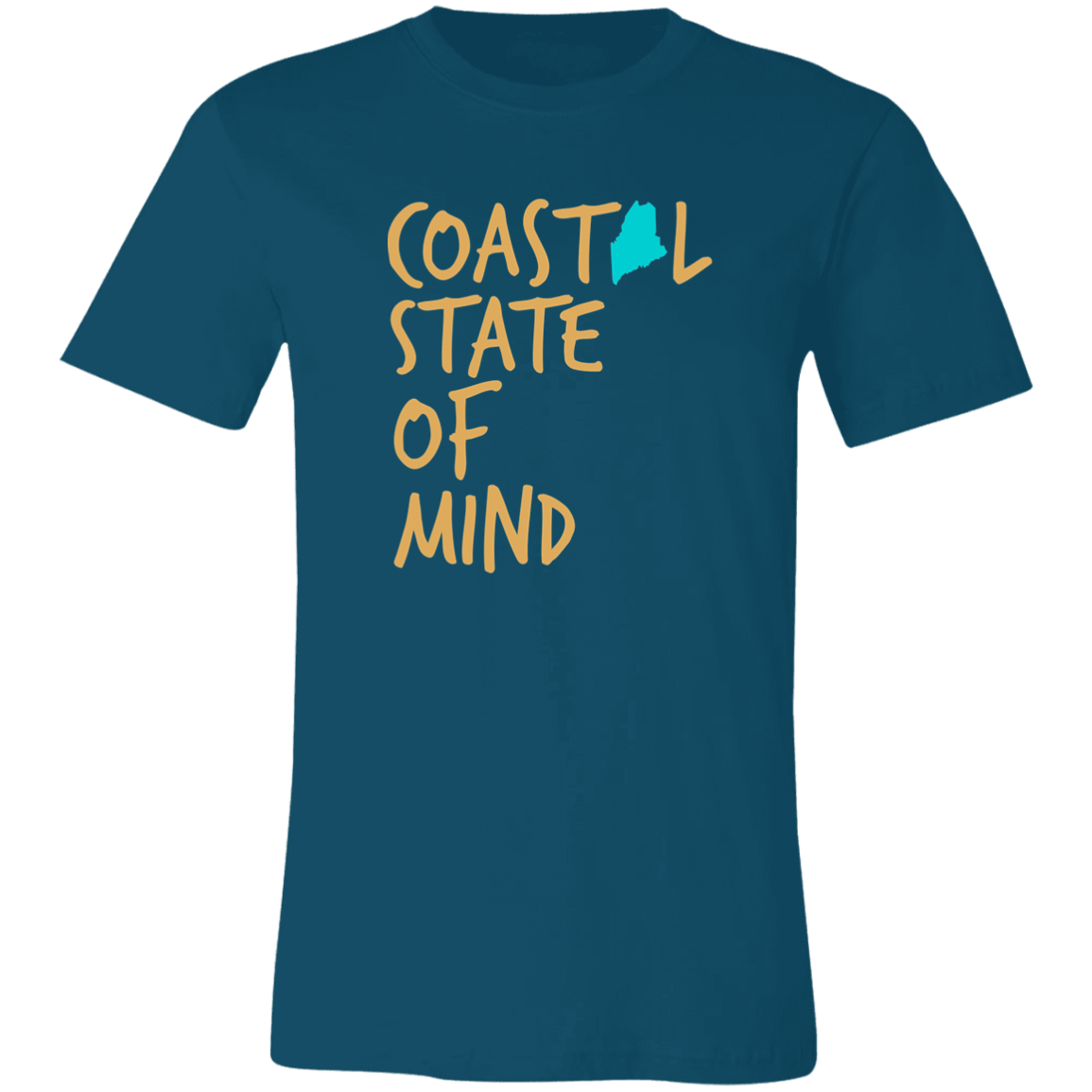 Coastal State of Mind Maine Unisex  Tee