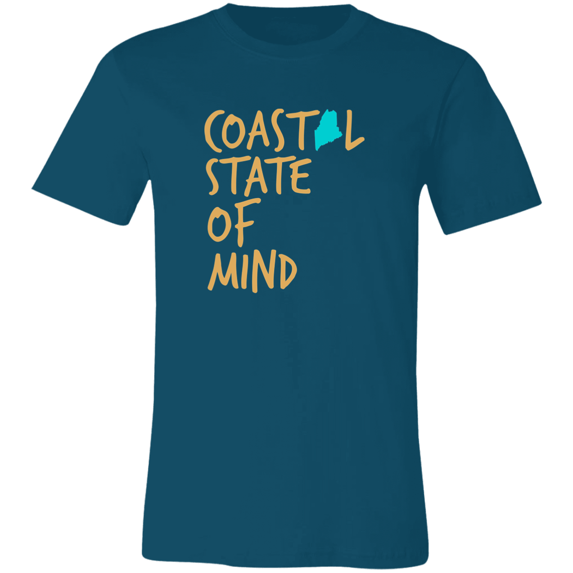 Coastal State of Mind™ Maine  Unisex  Short-Sleeve T-Shirt