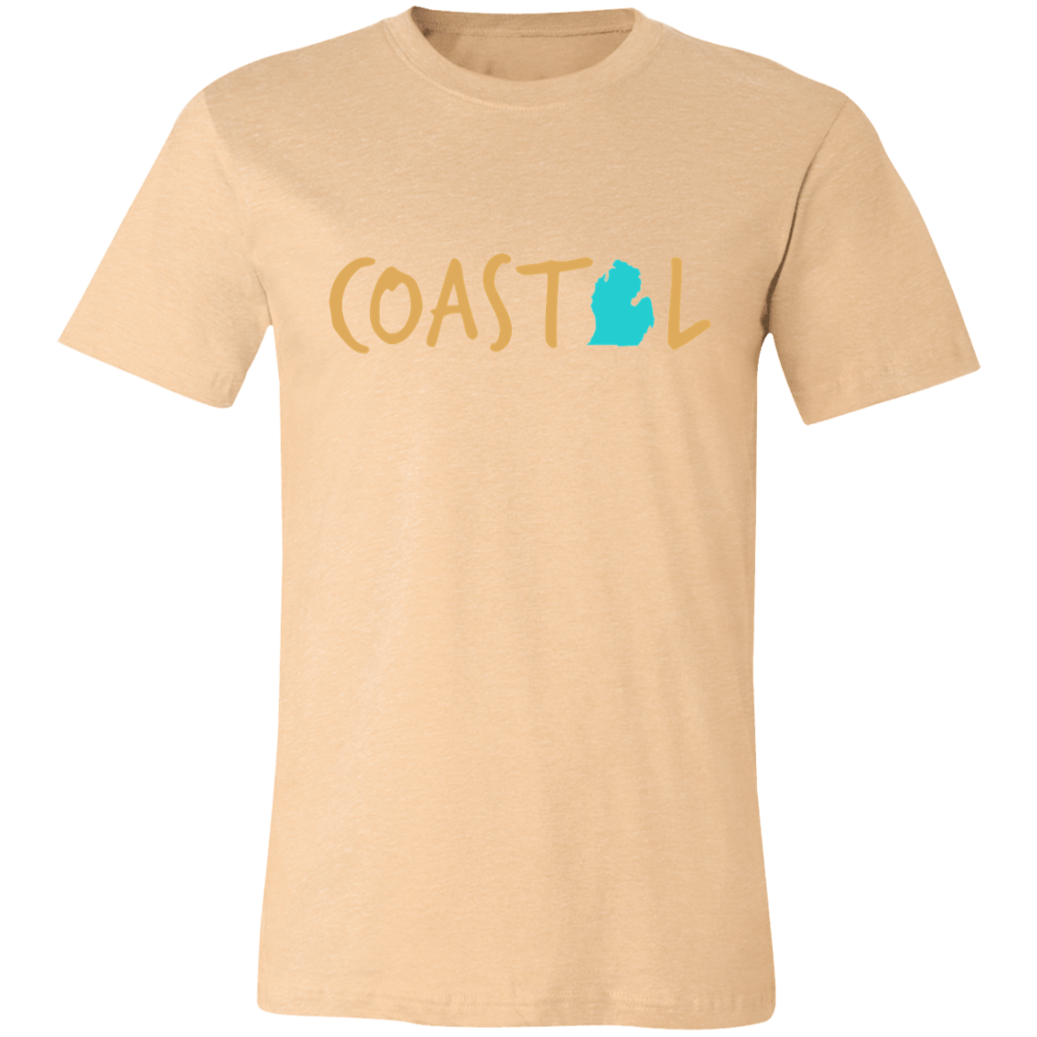Coastal Michigan Unisex Jersey Short-Sleeve T-Shirt
