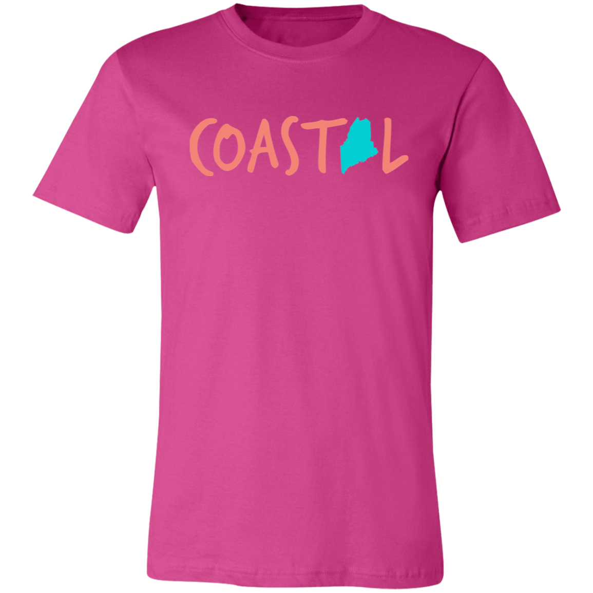 Coastal Maine Unisex Jersey Tee