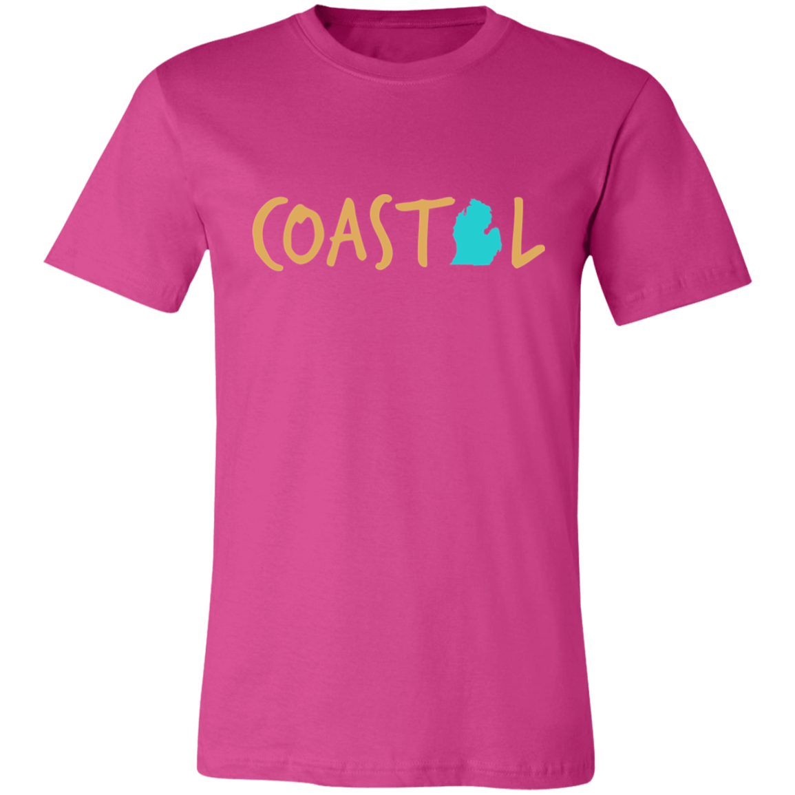 Coastal Michigan Unisex Jersey Short-Sleeve T-Shirt