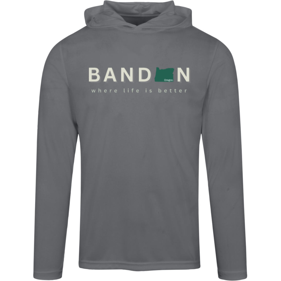 Bandon ~Where Life is Better Men's Super-Lite Performance Hoodie