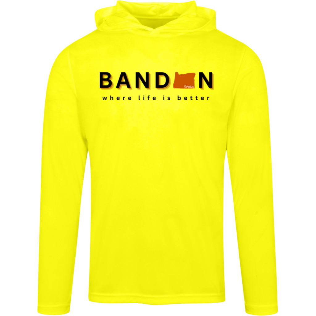 Bandon ~Where Life is Better Men's Super-Lite Performance Hoodie