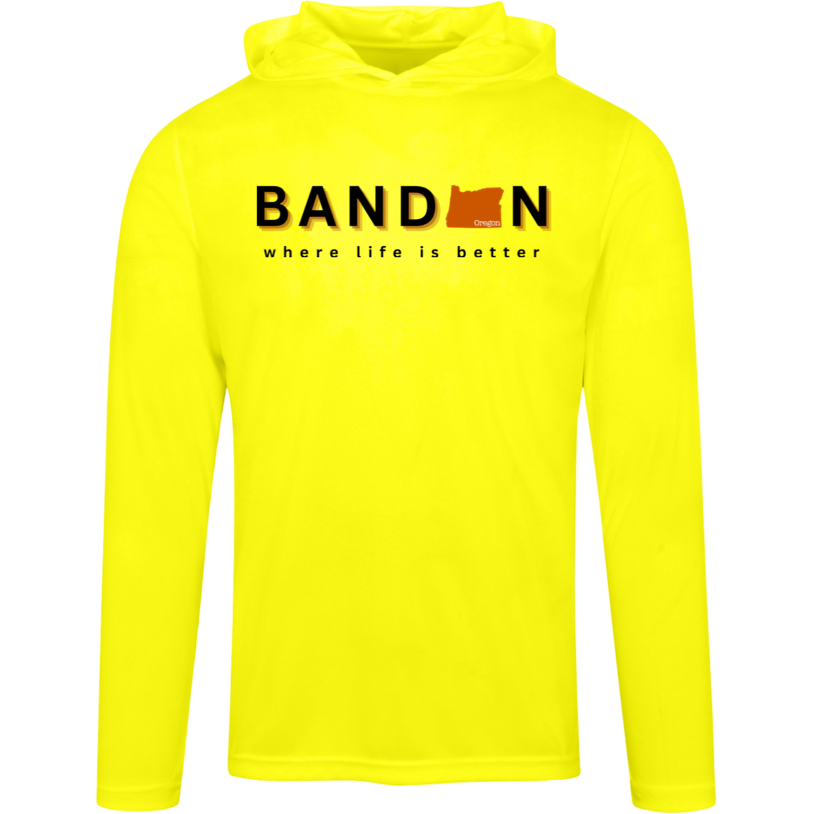 Bandon ~Where Life is Better Men's Super-Lite Performance Hoodie