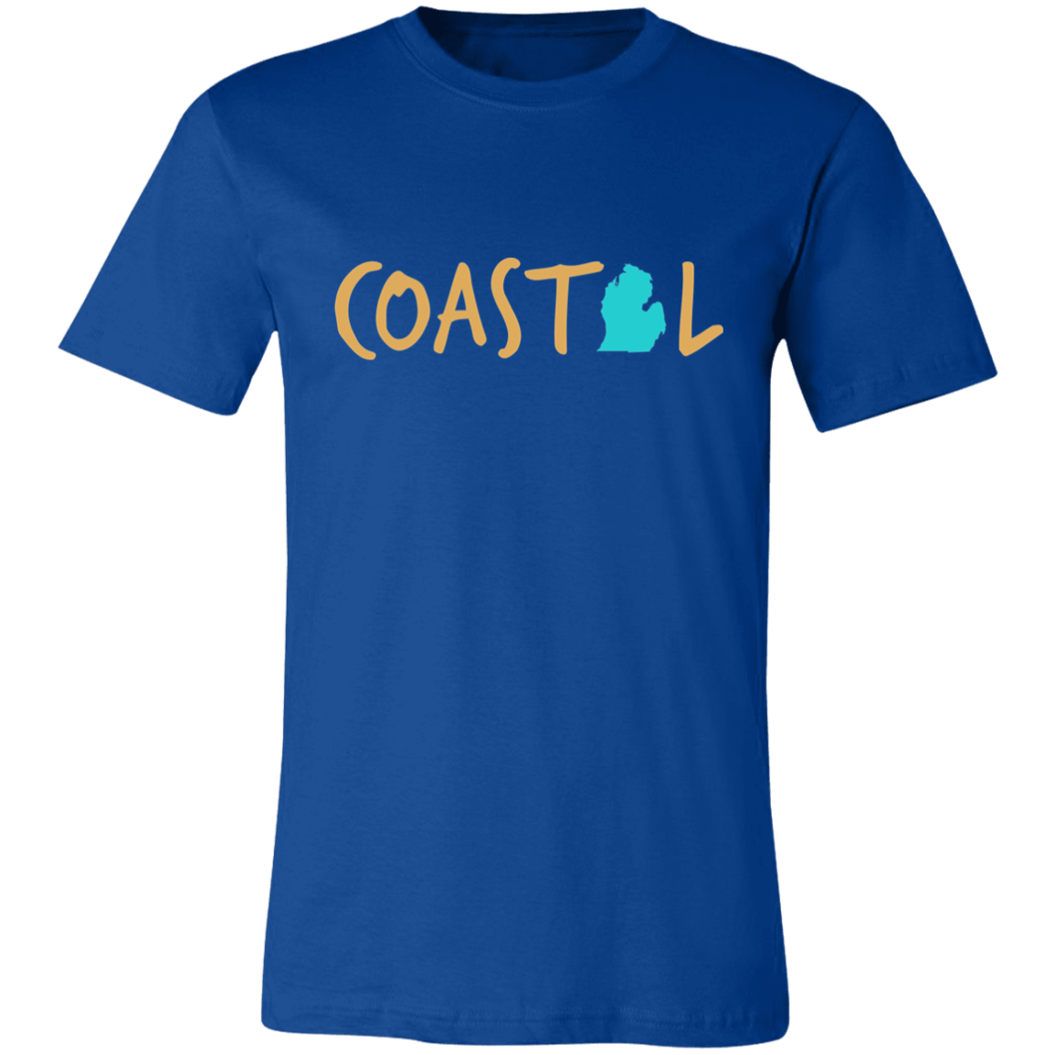 Coastal Michigan Unisex Jersey Short-Sleeve T-Shirt