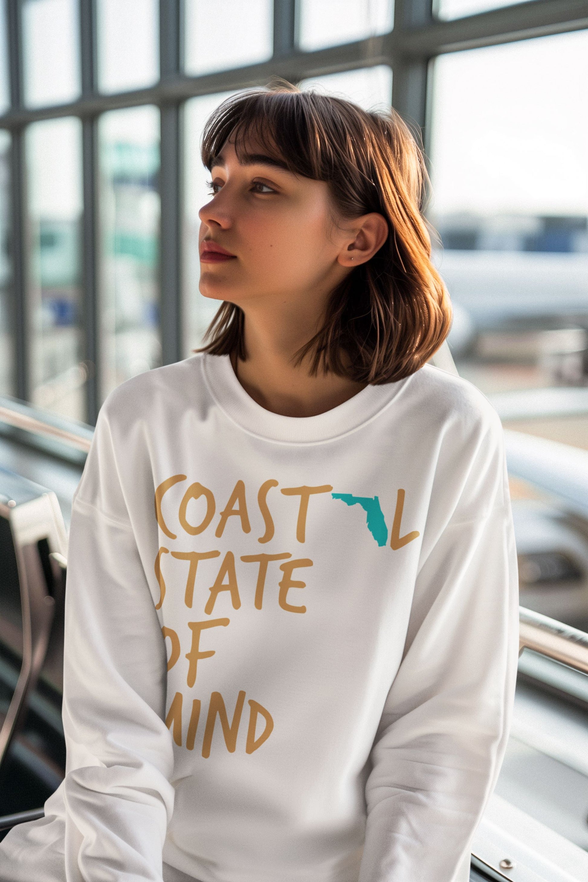 Coastal State of Mind Florida Driftwood Unisex Sweatshirt