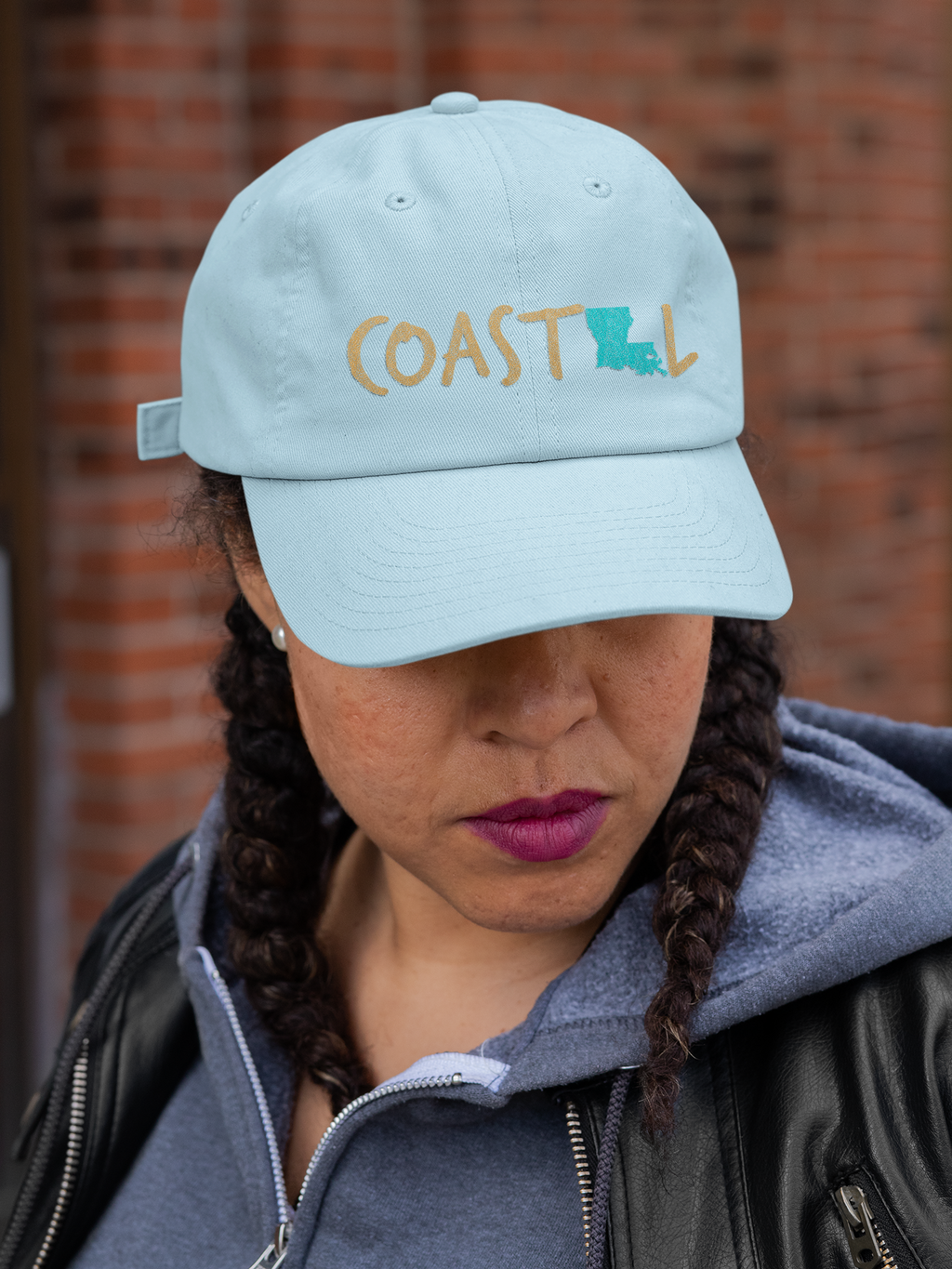 Coastal Louisiana Beachcomber Sunset Gold Hat