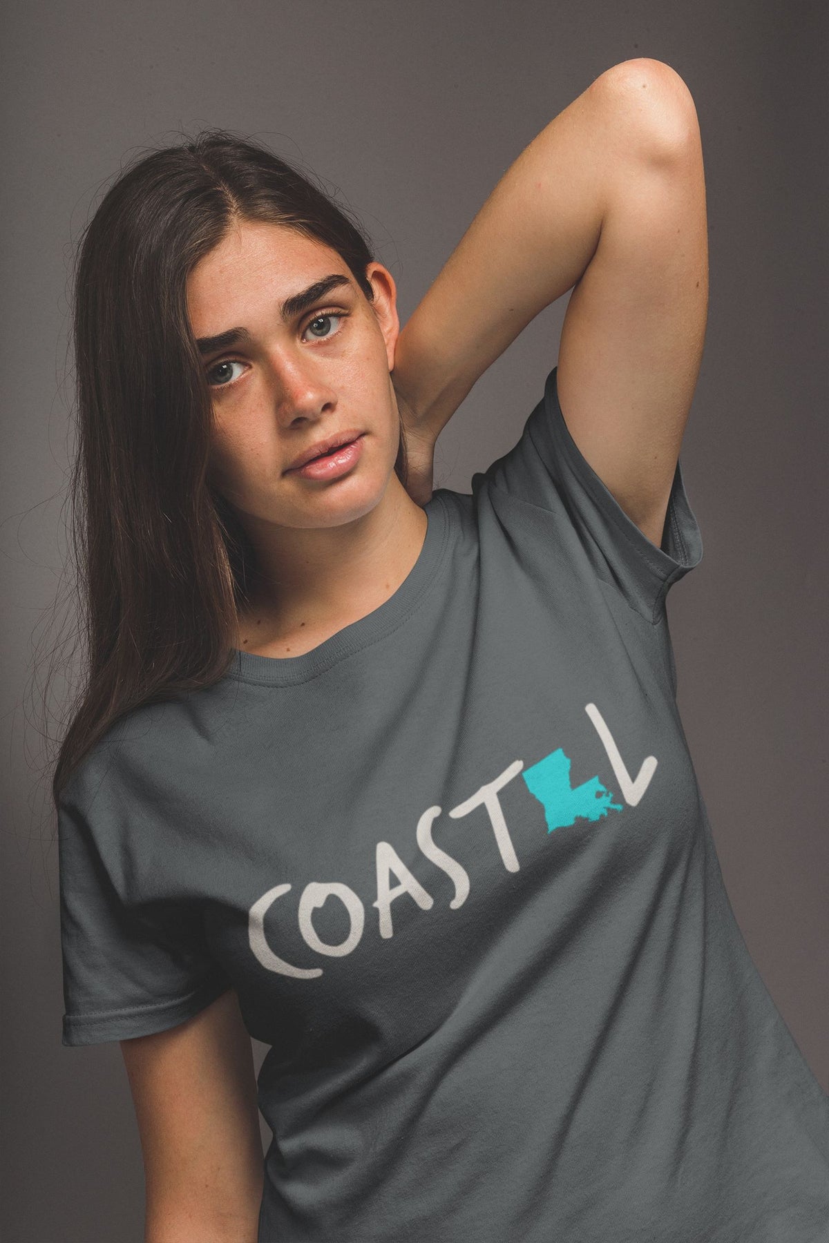 Coastal Louisiana Silver Sand Unisex Jersey Tee