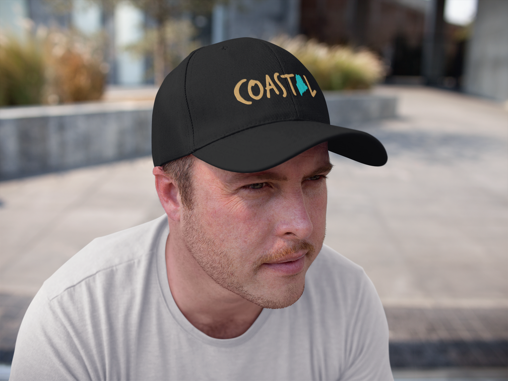 Coastal Maine Beachcomber Sunset Gold Hat