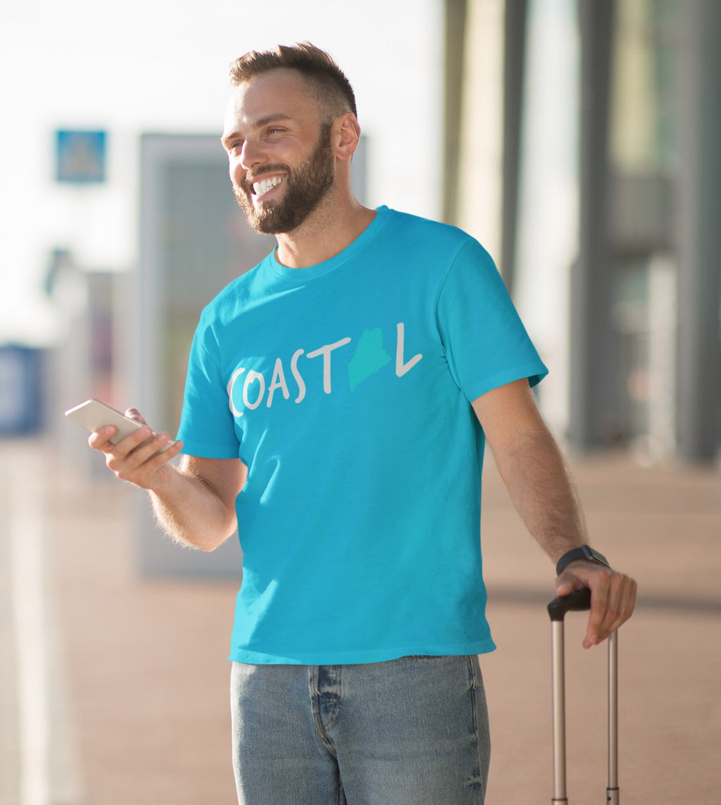 Coastal Maine Silver Sand Unisex Jersey Tee