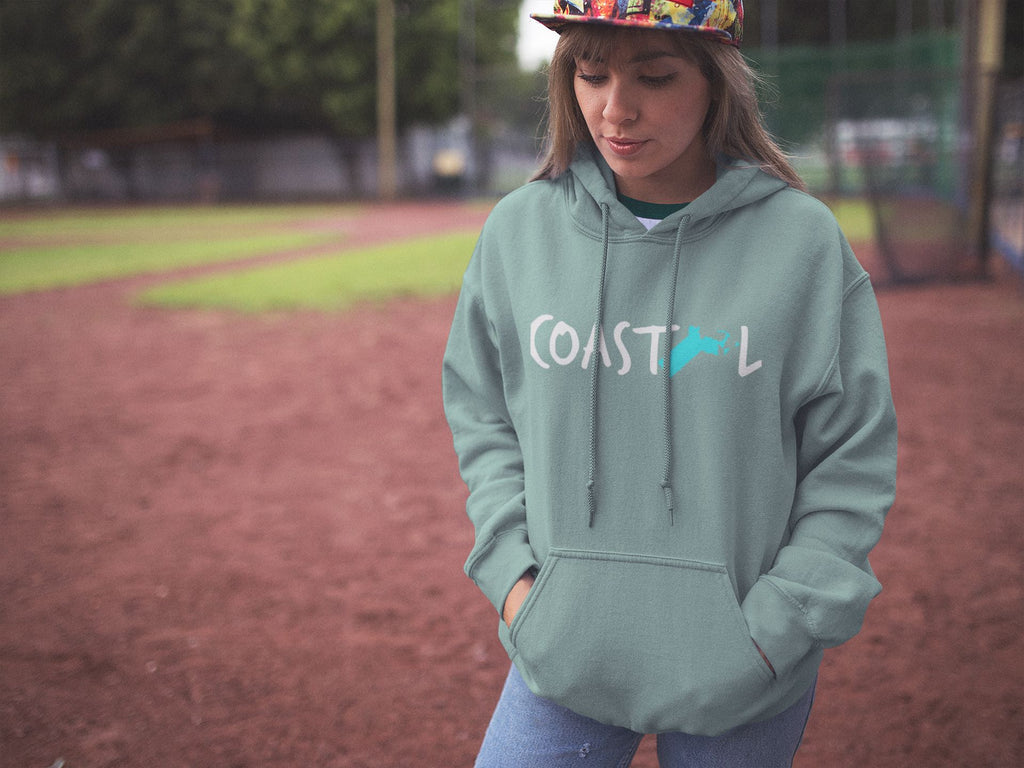 Coastal Massachusetts Waverider Supreme Unisex Hoodie