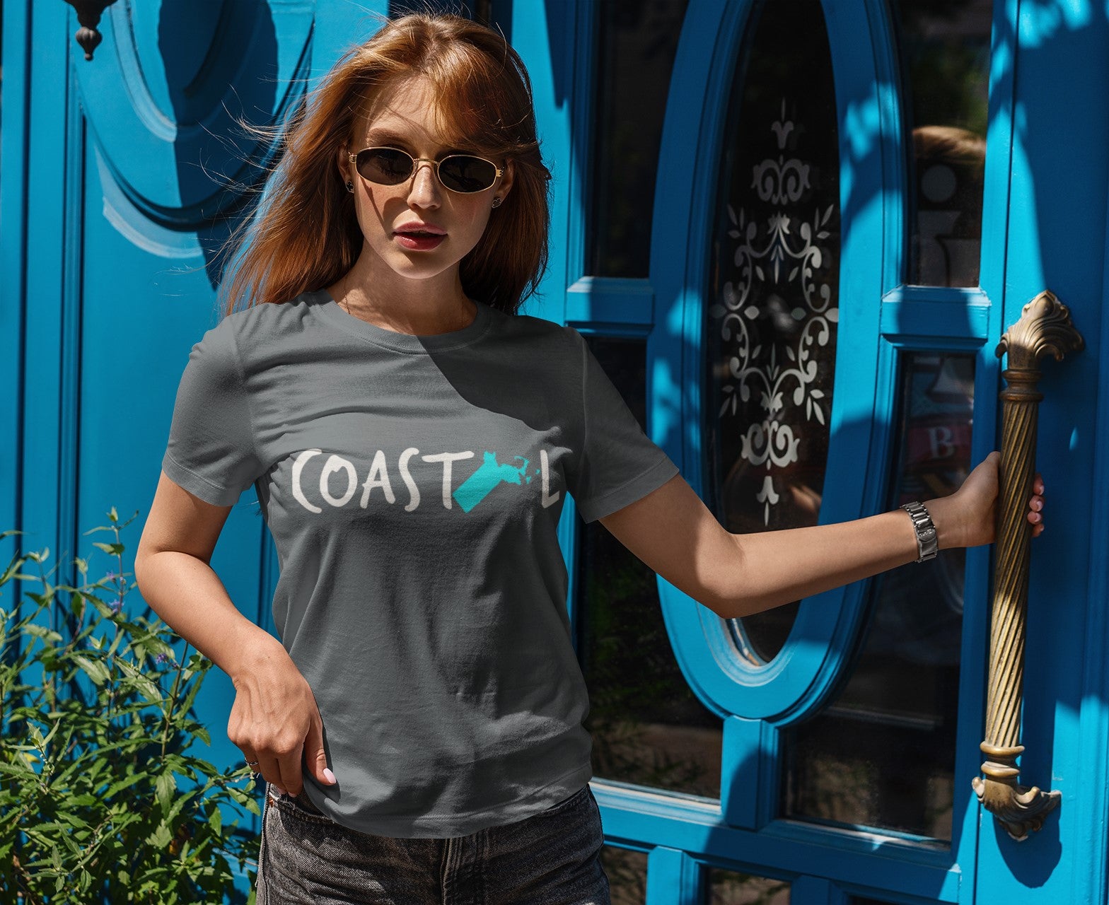 Coastal Massachusetts Silver Sand Unisex Jersey Tee