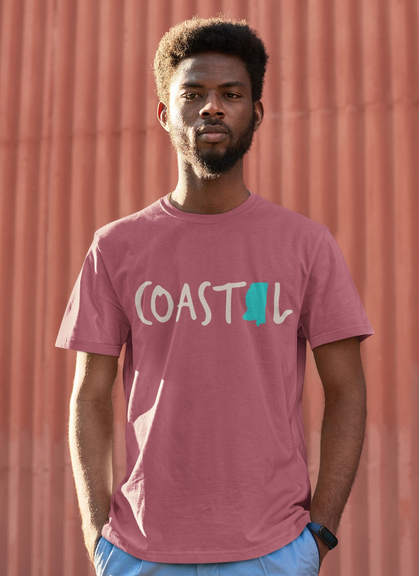 Coastal Mississippi Silver Sand Unisex Jersey Tee