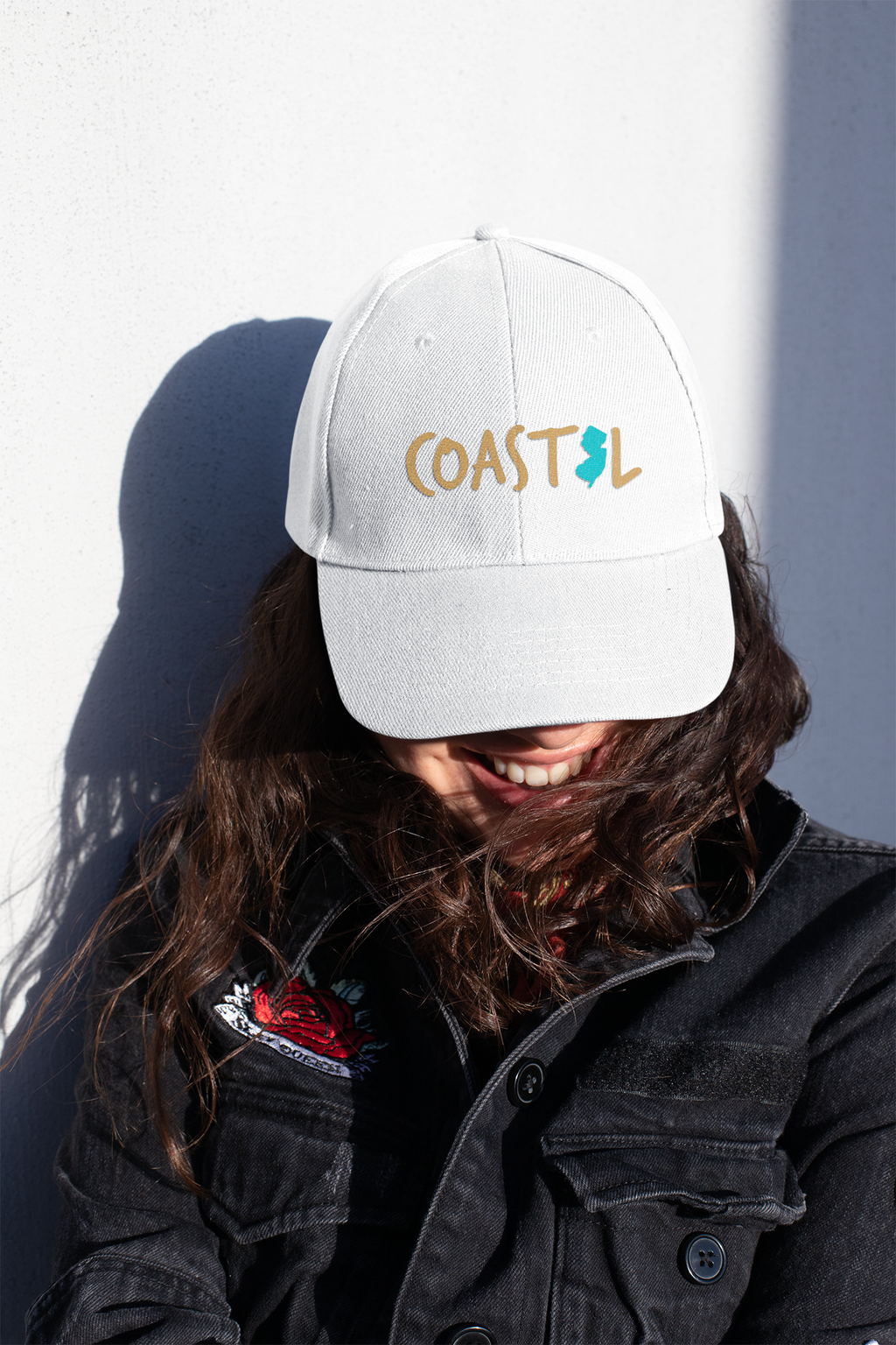 Coastal New Jersey Beachcomber Sunset Gold Hat