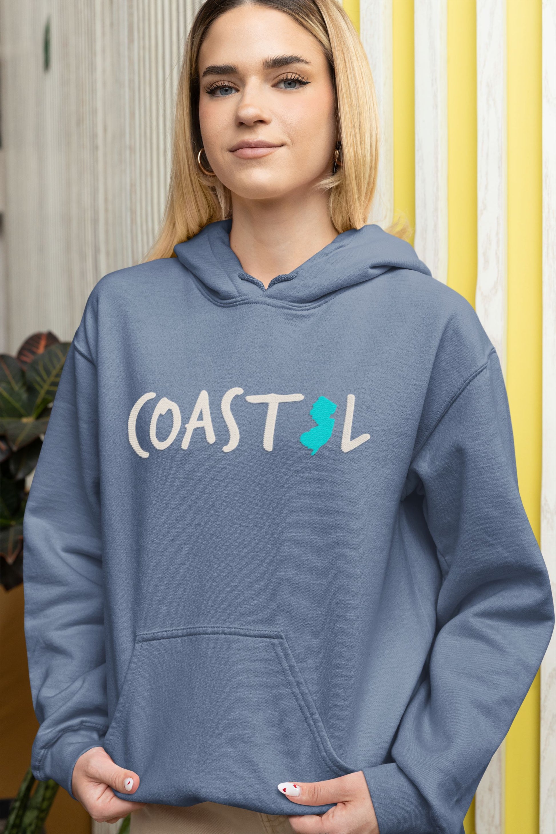 Coastal New Jersey Waverider Supreme Unisex Hoodie