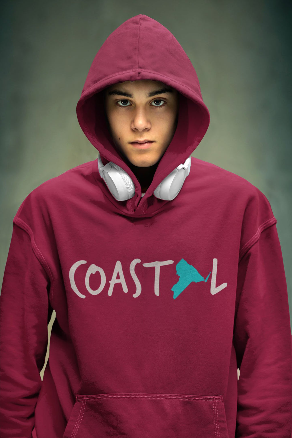 Coastal New York Waverider Supreme Unisex Hoodie