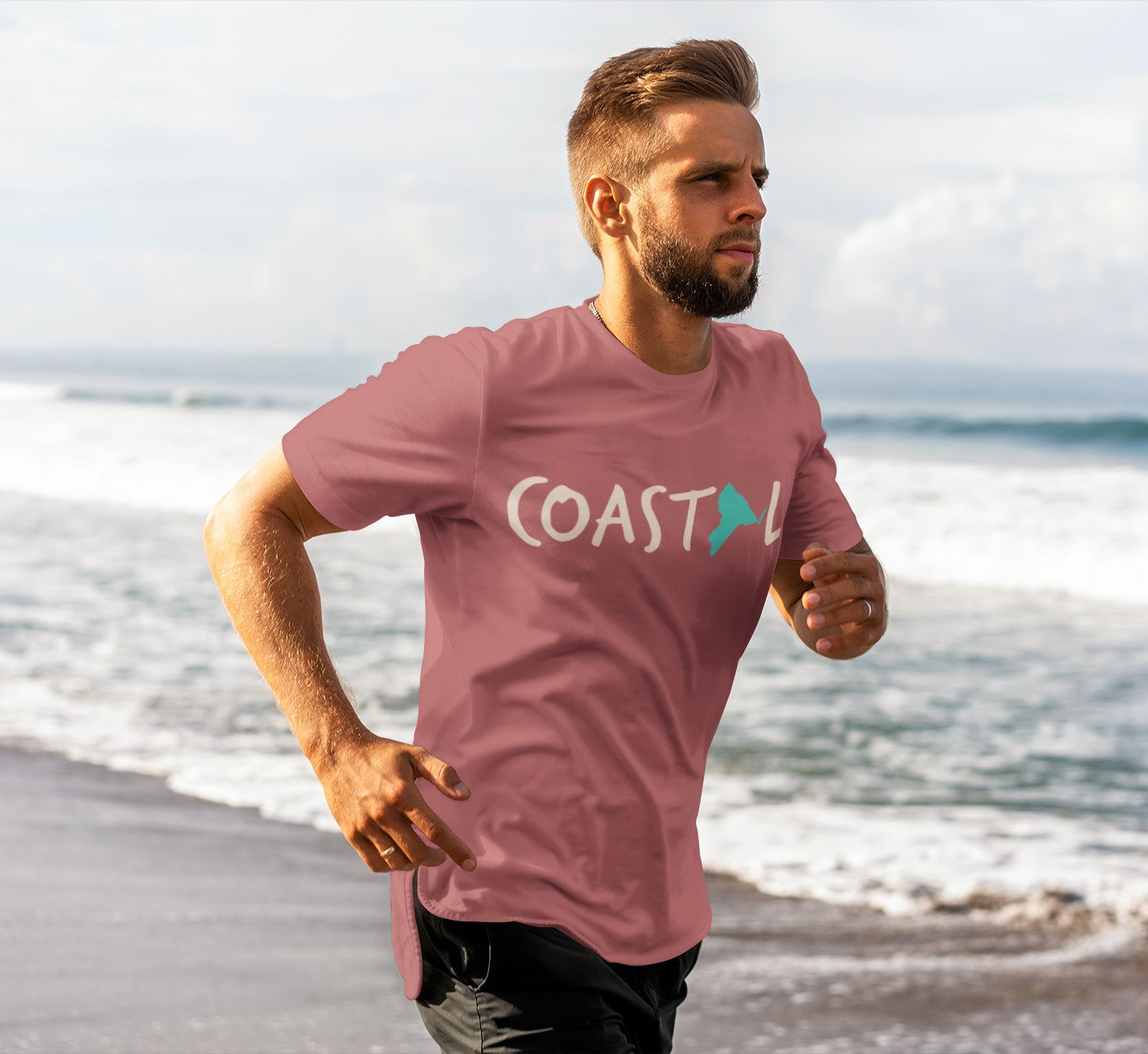 Coastal New York Silver Sand Unisex Jersey Tee