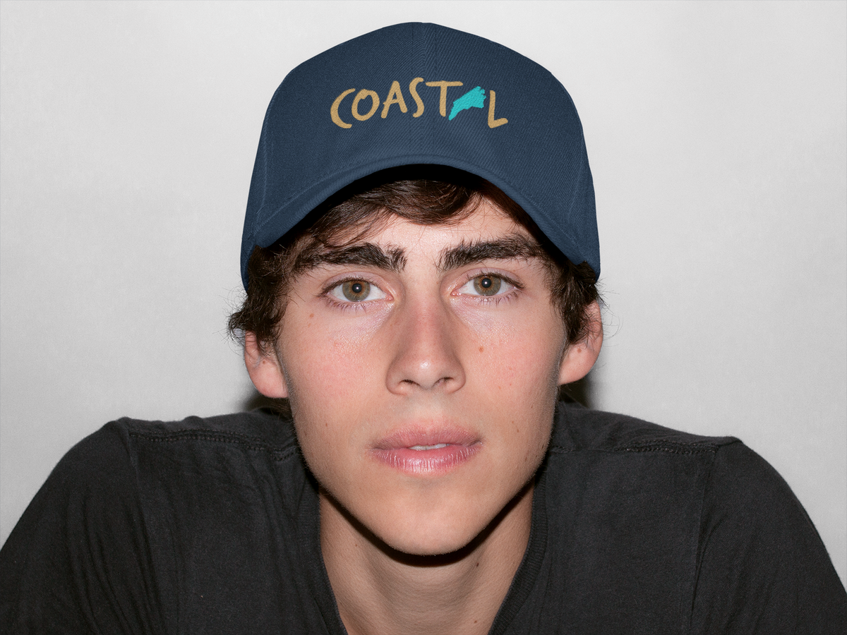 Coastal North Carolina Beachcomber Sunset Gold Hat