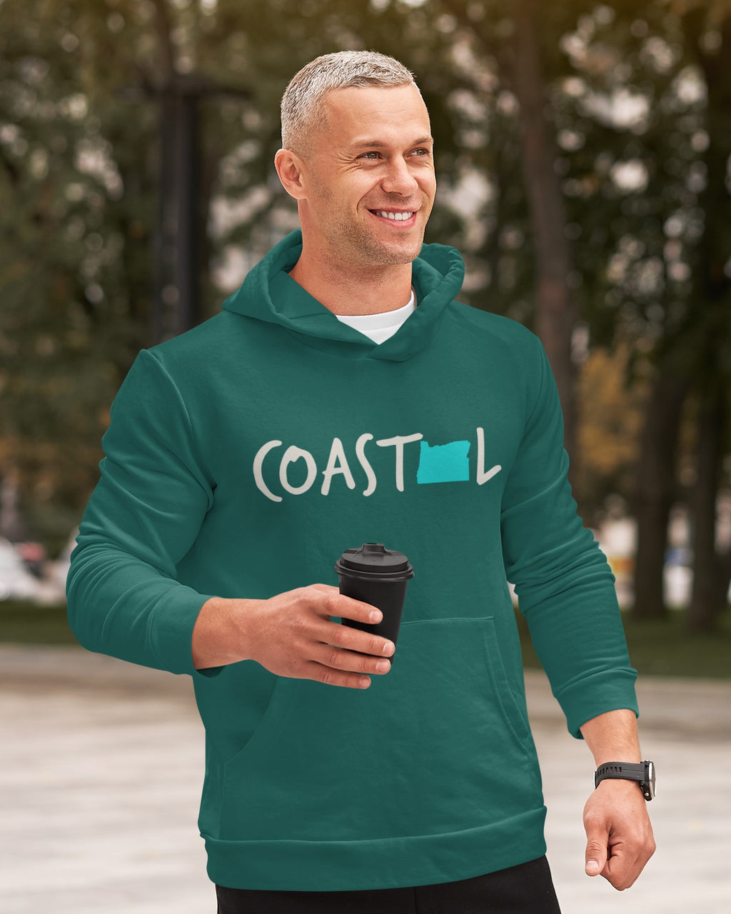 Coastal Oregon Waverider Supreme Unisex Hoodie
