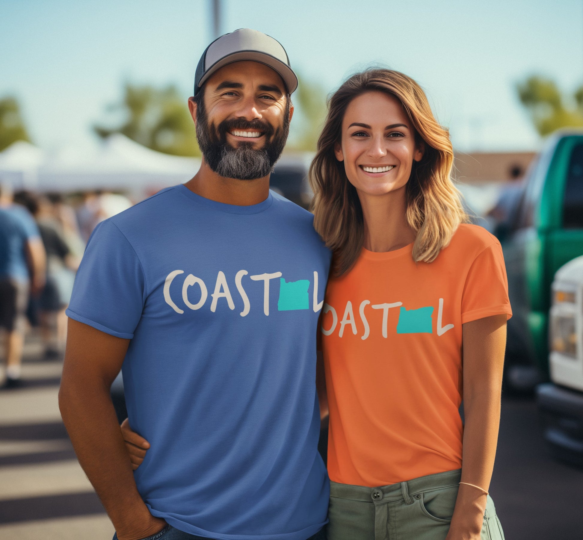 Coastal Oregon Silver Sand Unisex Jersey Tee