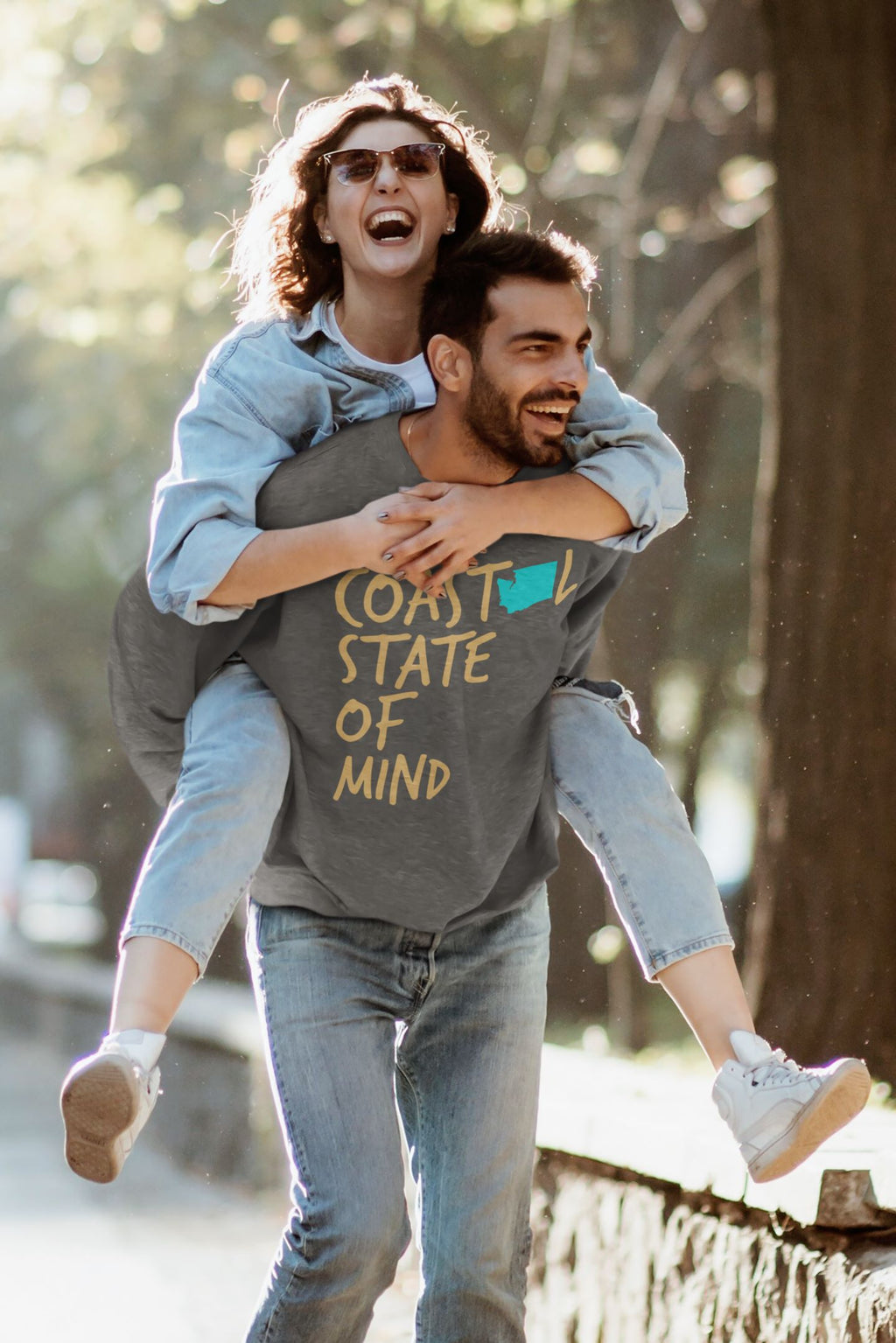 Coastal State of Mind Washington Driftwood Unisex Sweatshirt