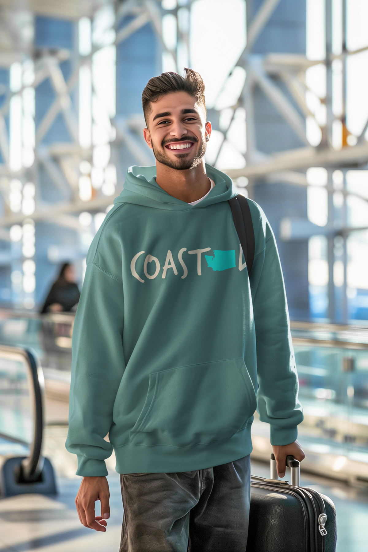 Coastal Washington Waverider Supreme Unisex Hoodie