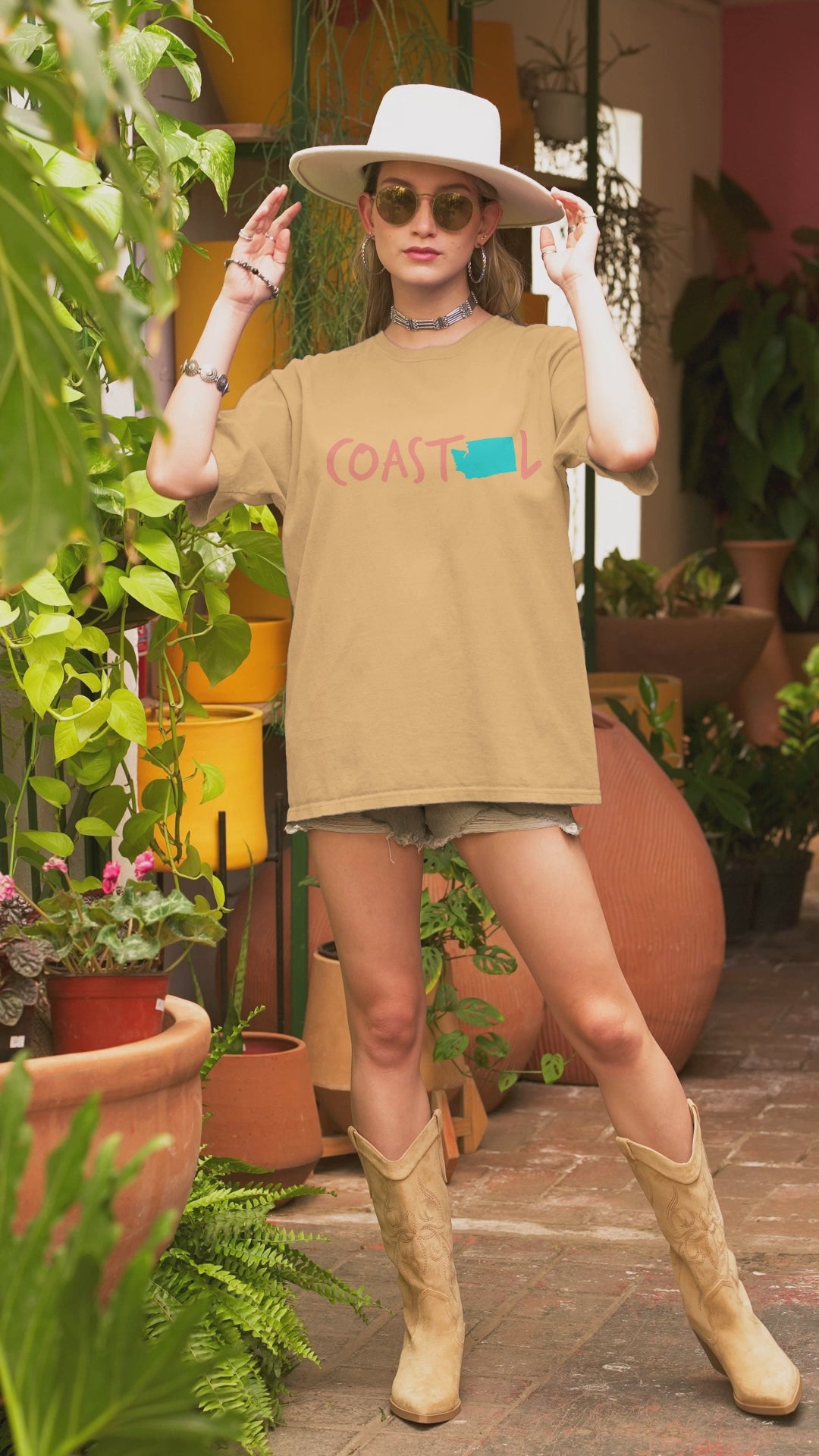 Coastal California Silver Sand Unisex Jersey Tee