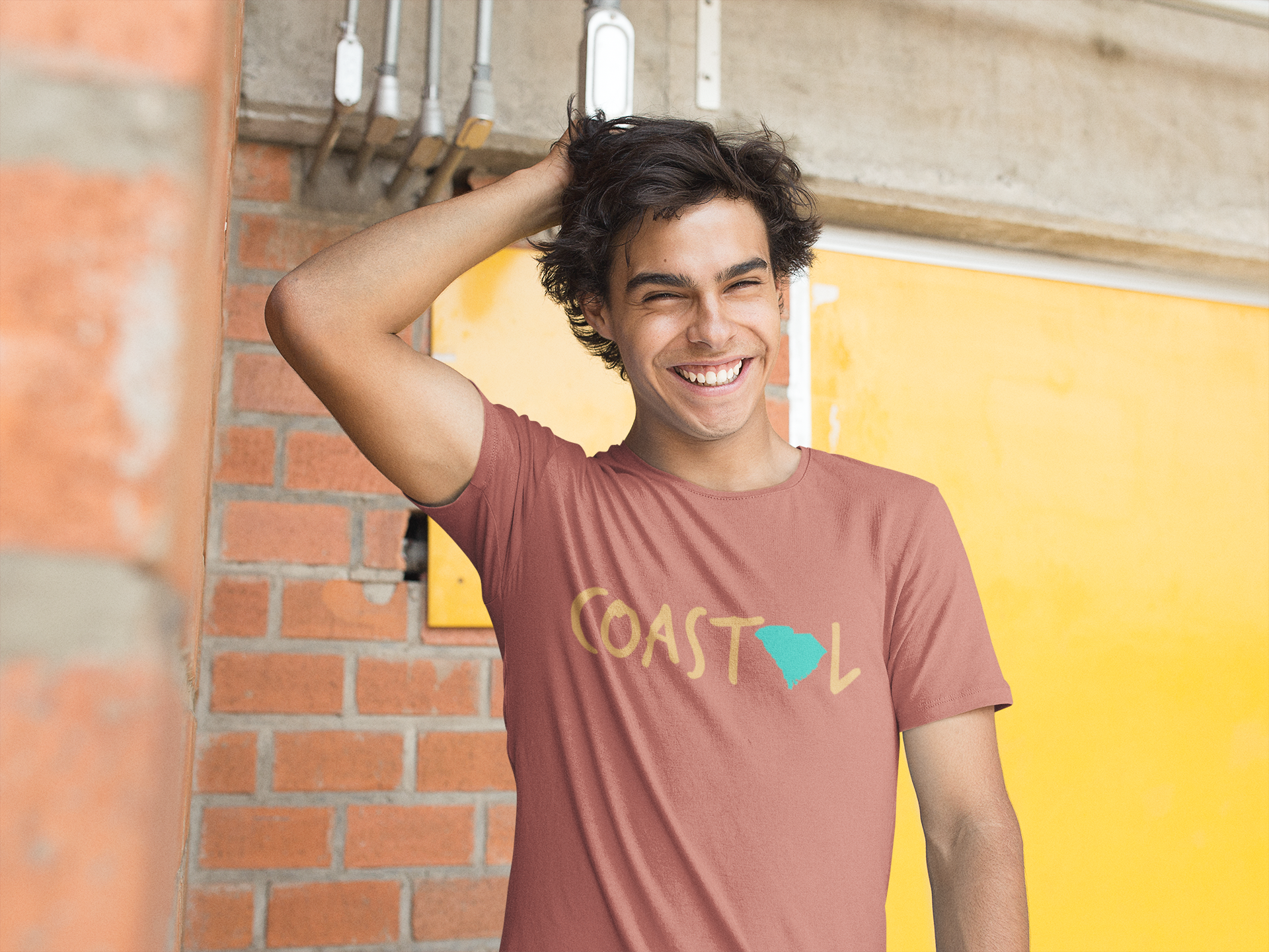 Coastal South Carolina™ Sunset Gold Unisex Tee