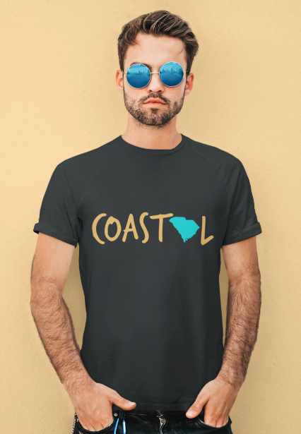 Coastal South Carolina™ Sunset Gold Unisex Tee