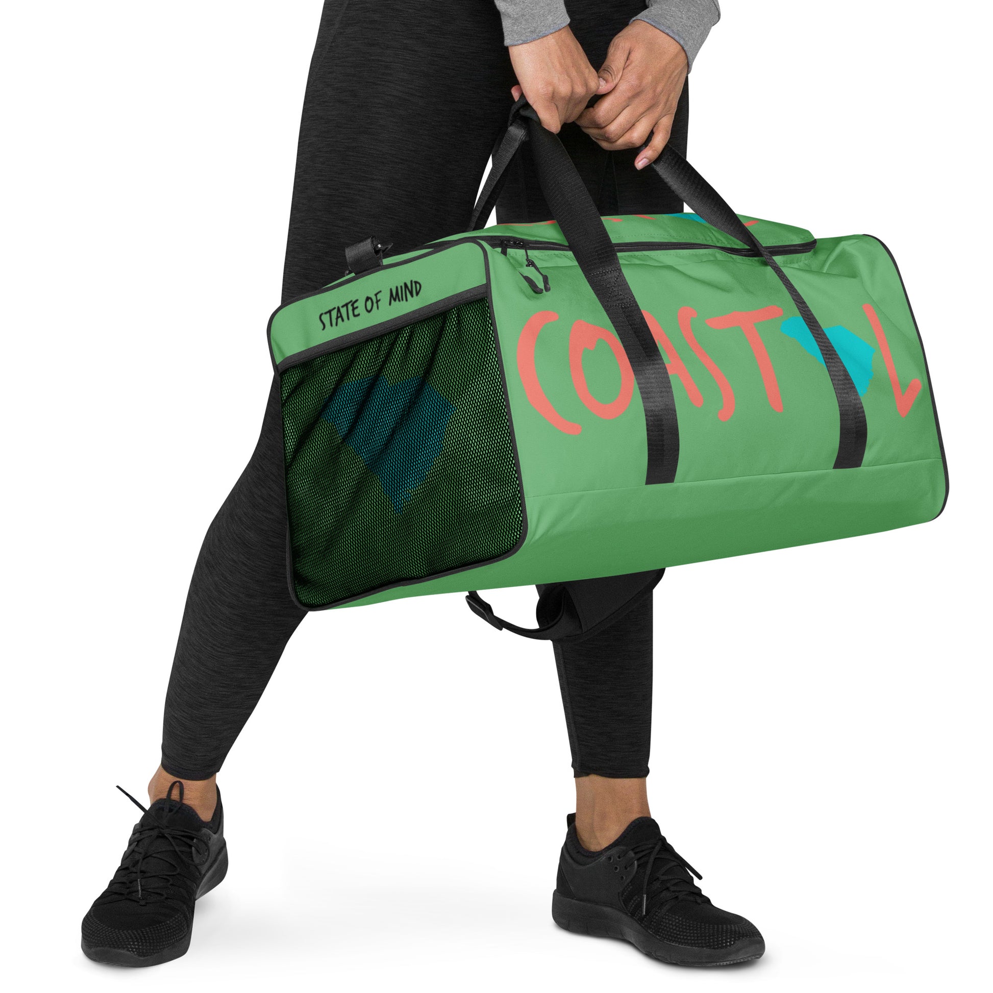 Coastal South Carolina™ Rainbow Row Duffel Bag