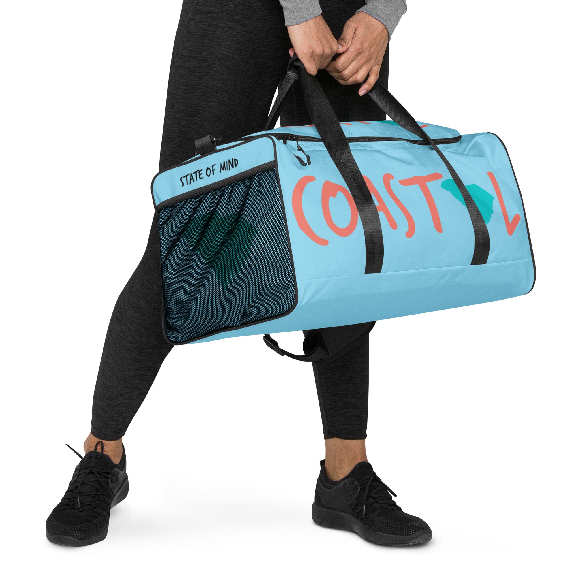 Coastal South Carolina™ Rainbow Row Duffel Bag