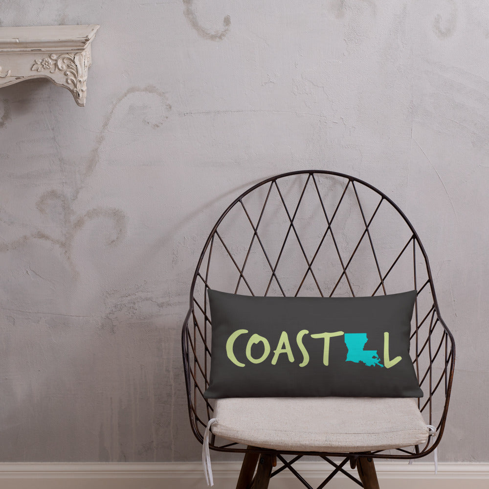 Coastal Louisiana™ Beach Accent Pillow