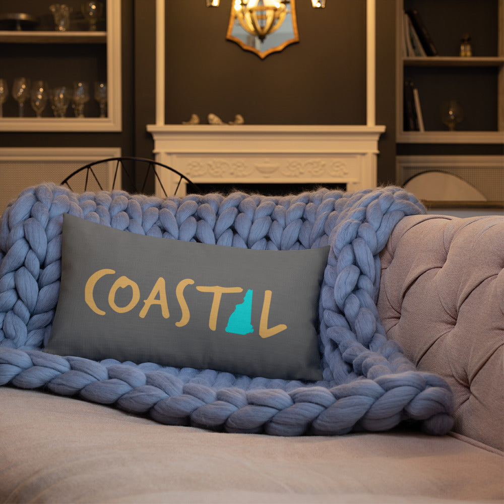 Coastal New Hampshire™ Beach Accent Pillow