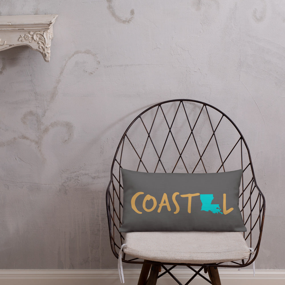 Coastal Louisiana™ Beach Accent Pillow