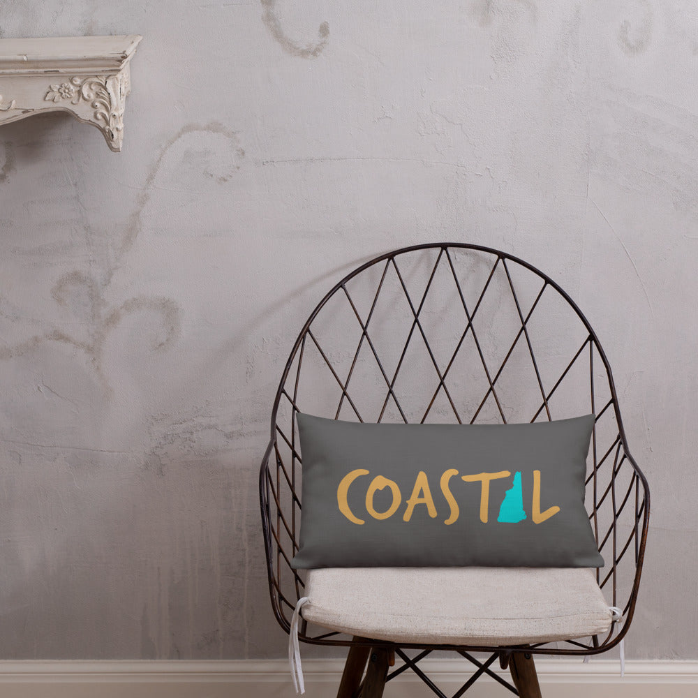Coastal New Hampshire™ Beach Accent Pillow