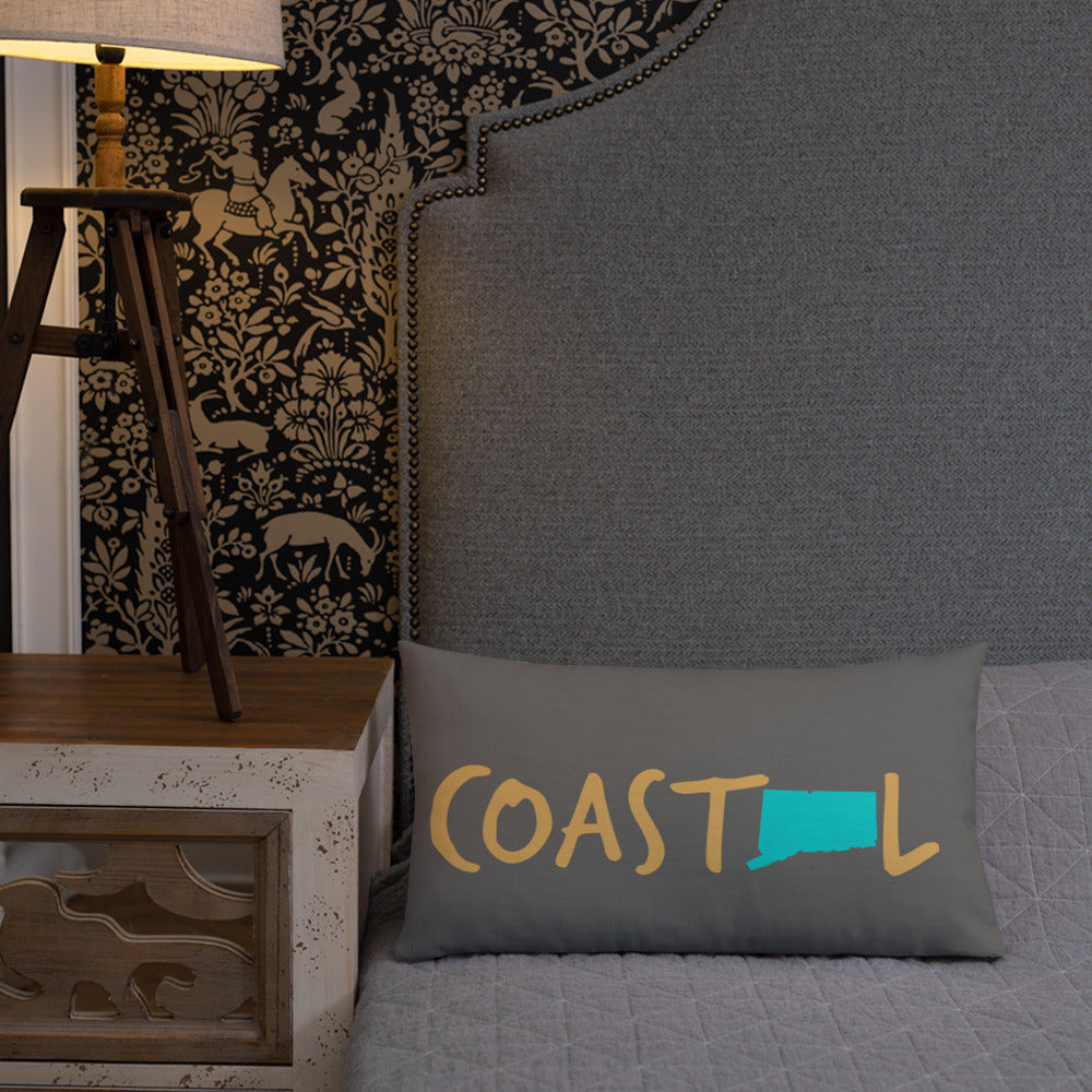 Coastal Connecticut™ Beach Accent Pillow