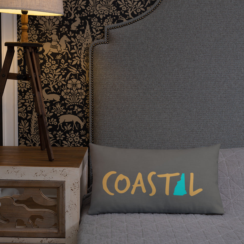 Coastal New Hampshire™ Beach Accent Pillow
