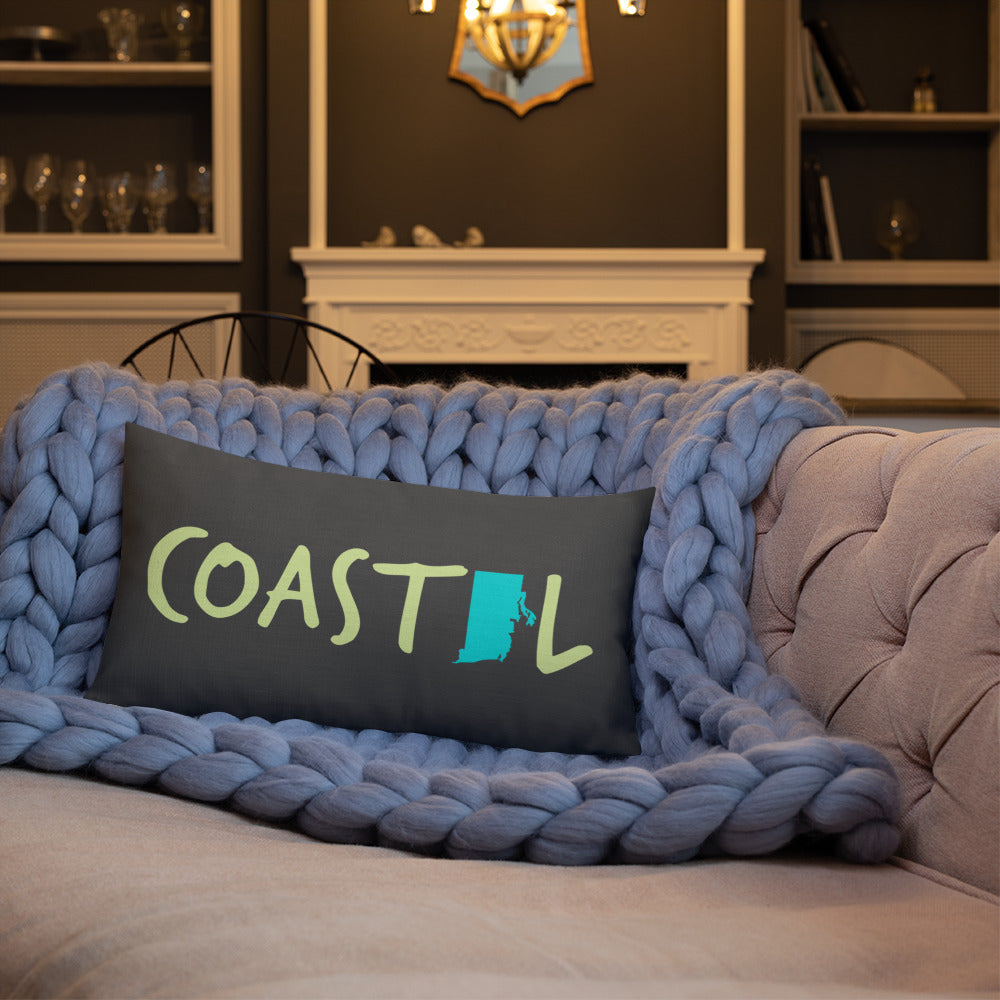 Coastal Rhode Island™ Beach Accent Pillow