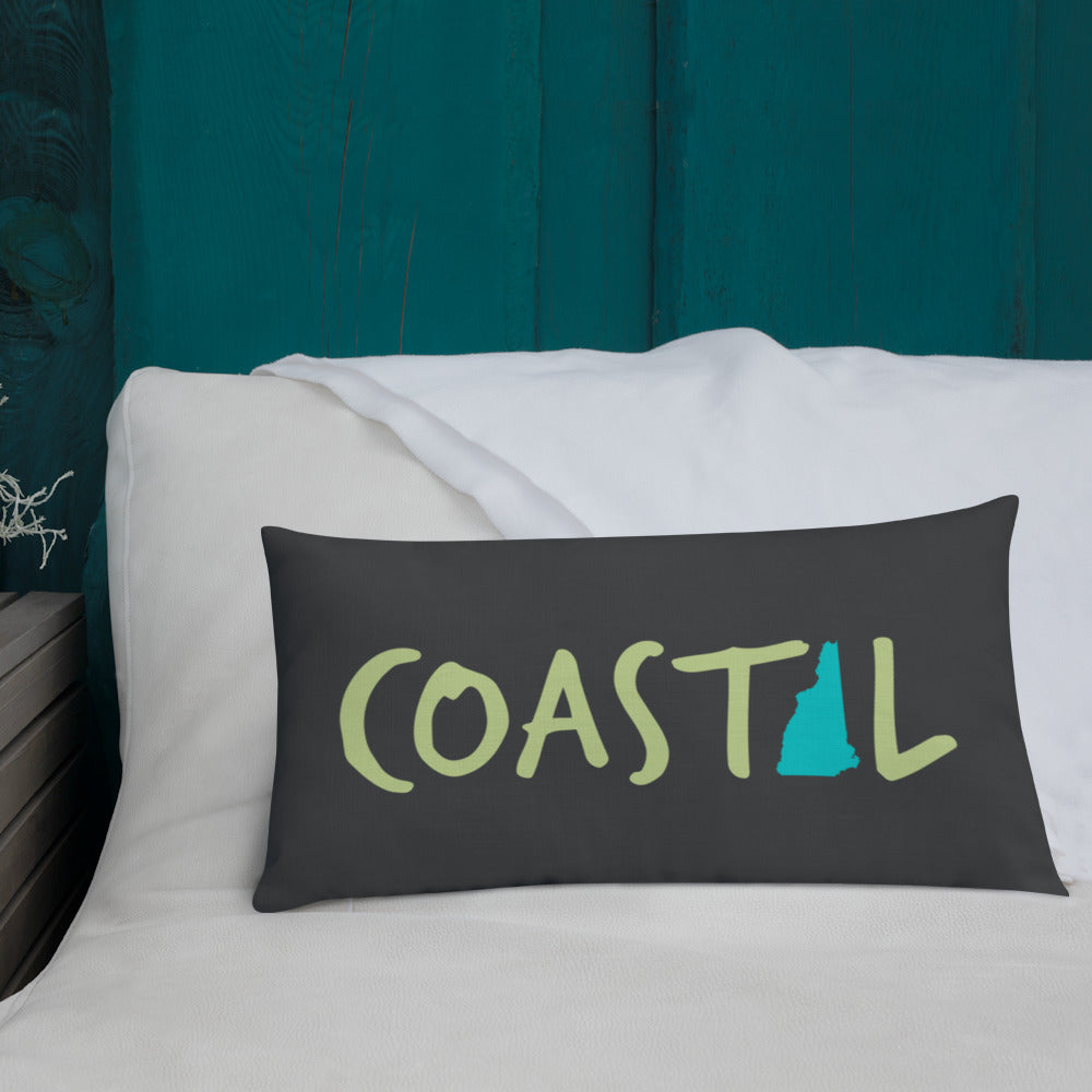 Coastal New Hampshire™ Beach Accent Pillow